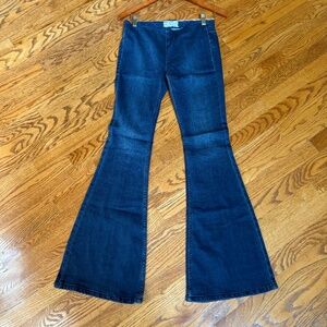 Free People Flair Leg denim jeans--Size 27
